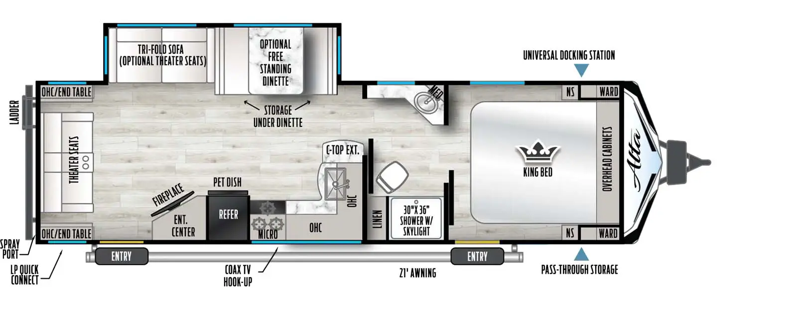 2850KRL Floorplan Image